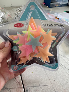 Pack of glow stars