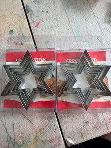 Star cookie cutter pack ( per pack)