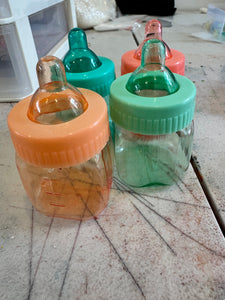 4 Pack mini baby bottles