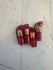 Miniature fire hydrants